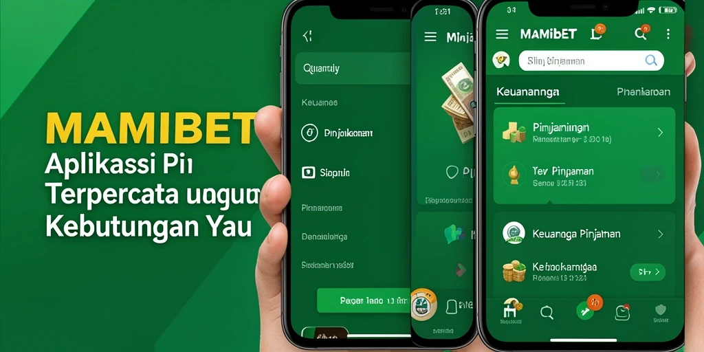 Antarmuka aplikasi MAMIBET yang mudah digunakan dan fungsional.