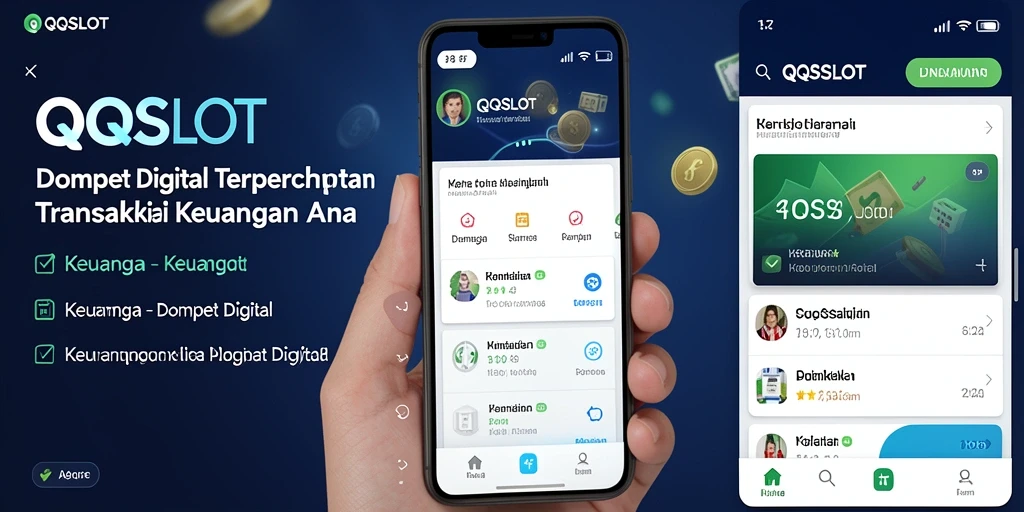 Tampilan antarmuka aplikasi QQSLOT yang praktis dan modern.